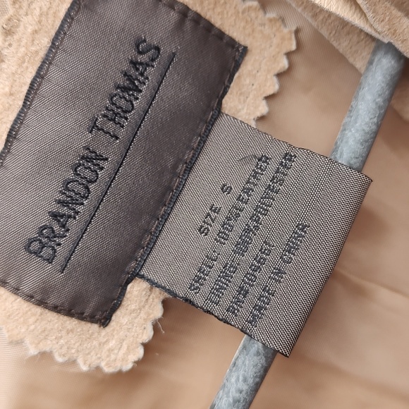 Tan Suade Jacket - Picture 9 of 9